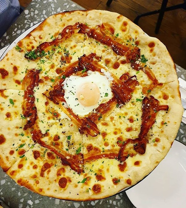 EGGcuse me, would you like some EGGylicious pizza?