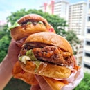 Fried Chikin' Burger & BB-BUL-GO-GI