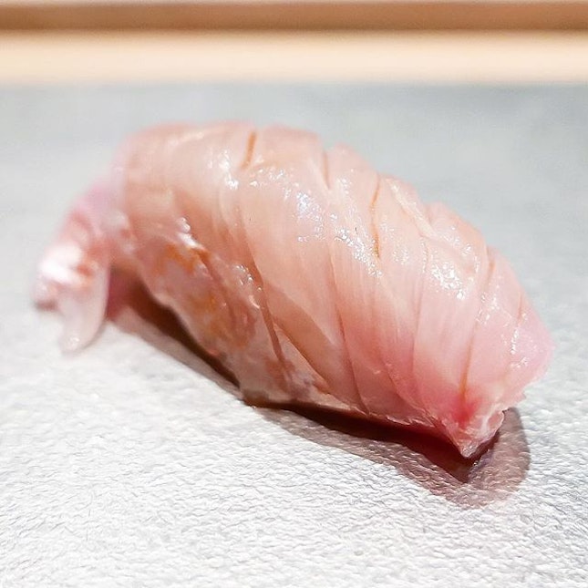 Silver Wolf Kinmedai from Chiba, Aged for 10 Days
•
Plump and extremely umami, with layered flavours of savouriness and natural sweetness of the quality Kinmedai.