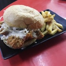 Roasted Sesame Burger (RM10)