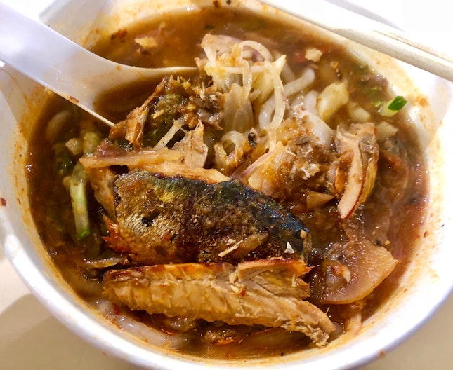 Finally found the taste of Penang Asam Laksa I am craving for badly, in Singapore!