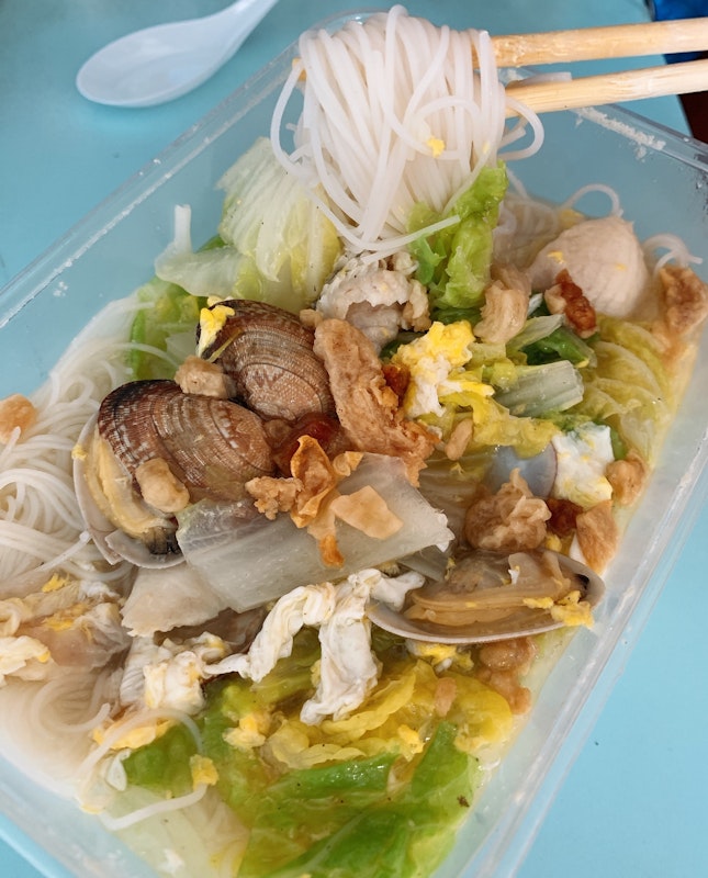 🐟fish & seafood beehoon from Hong Yu Seafood