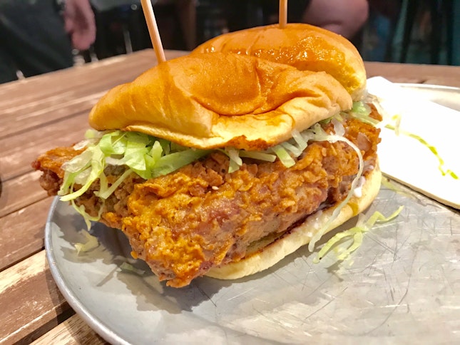 Fried Chicken Sandwich ($16)