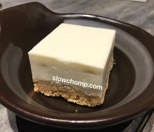 Tofu Cheesecake, $5.50++