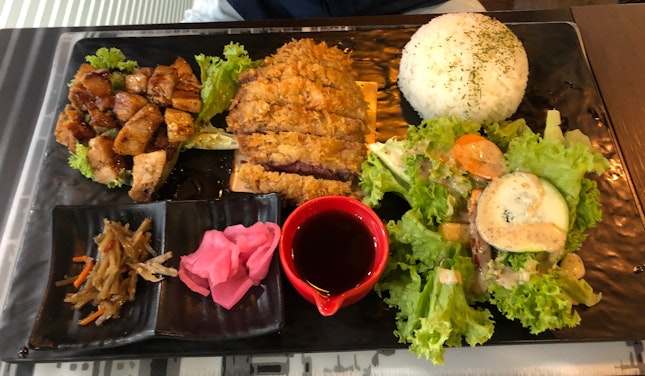 Gyu Katsu + Pork Belly
