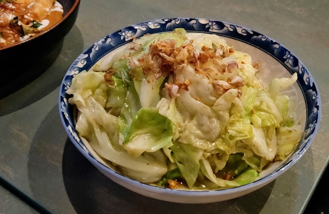 Chef J's Ugly Cabbage In Fish Sauce