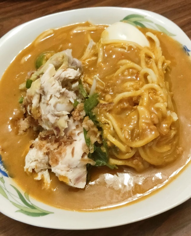Mee Rebus With Chicken Breast