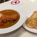Pork Cutlet Curry With Prata