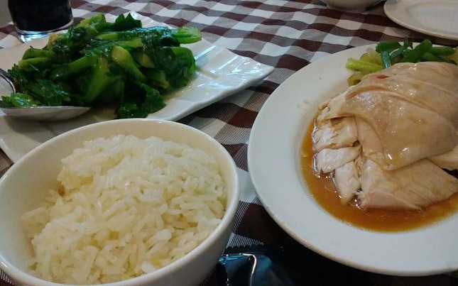Chicken Rice and Kayllang
