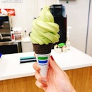 Anyone up for a cone of matcha ice cream as a midday snack?