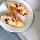 Cranberry & cream cheese bread