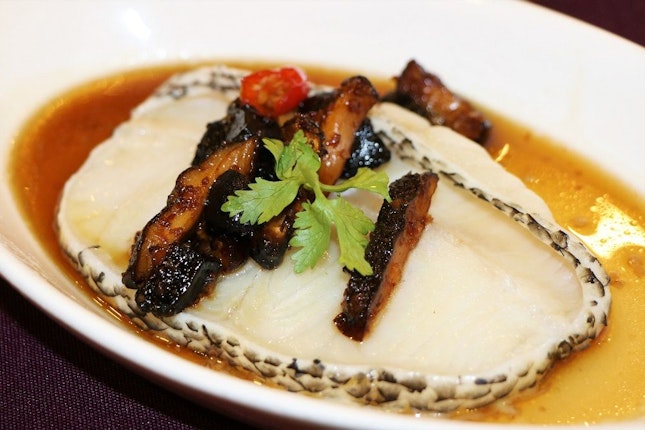 Steamed Cod Fillet with Minced Black Garlic and Chili Soya Sauce
