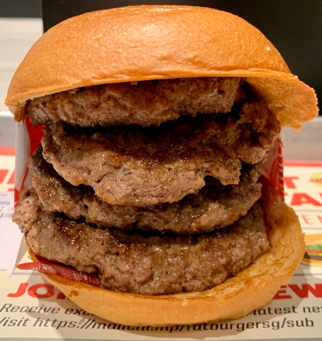 XXXXL Quad Burger (Plain)