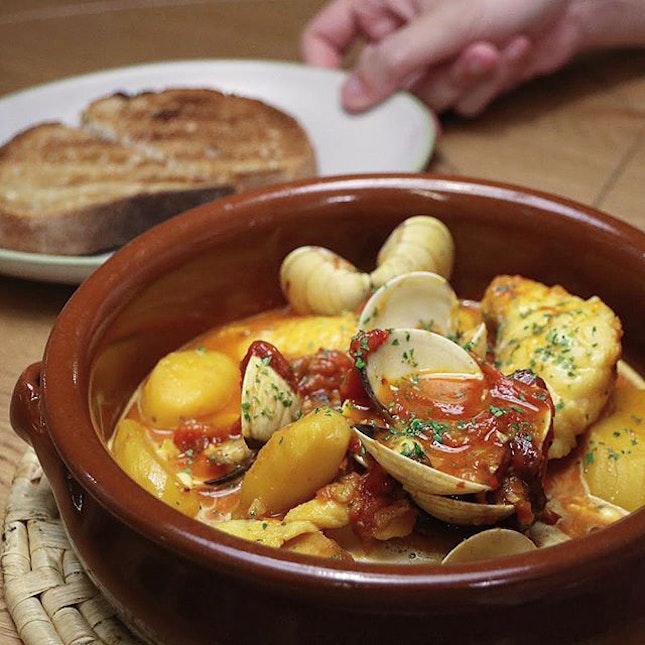 Ibiza Style Fish & Seafood Stew from the newly opened Olivia Restaurant!