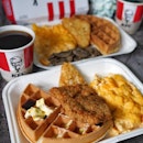 Waffle & Chicken Platter or Waffle & Sauté Mushrooms Platter, Which one u prefer?
KFC is launching new breakfast Waffle Platters with 2 options to choose from
🧇Waffle & Chicken Platter 
🧇Waffle & Sauté Mushrooms Platter. 