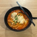 Curry Chicken Noodles [Laksa Noodles]