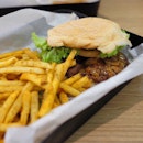 Tandoori Chicken Burger Set