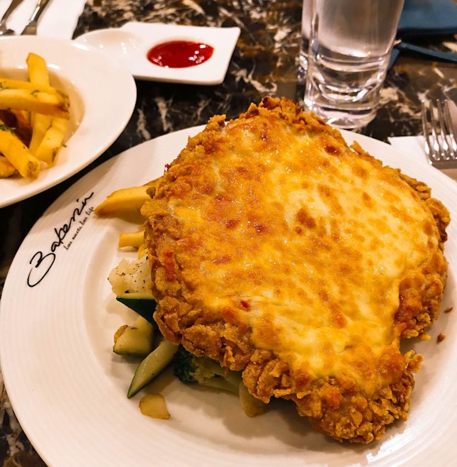 Breaded Chicken With Cheese