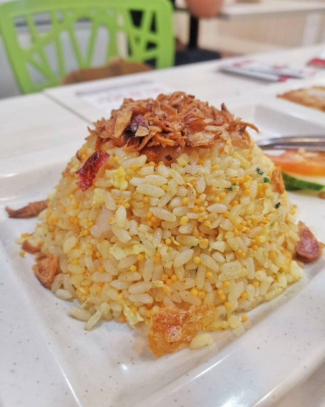 Prawn and Roe Fried Rice
