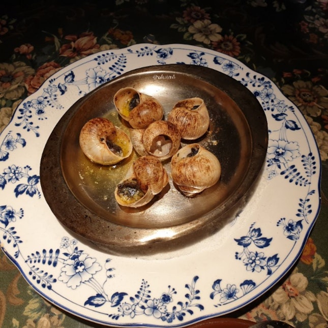 Baked Escargots from Ma Maison! 