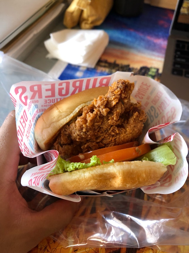 Buttermilk Chicken Burger