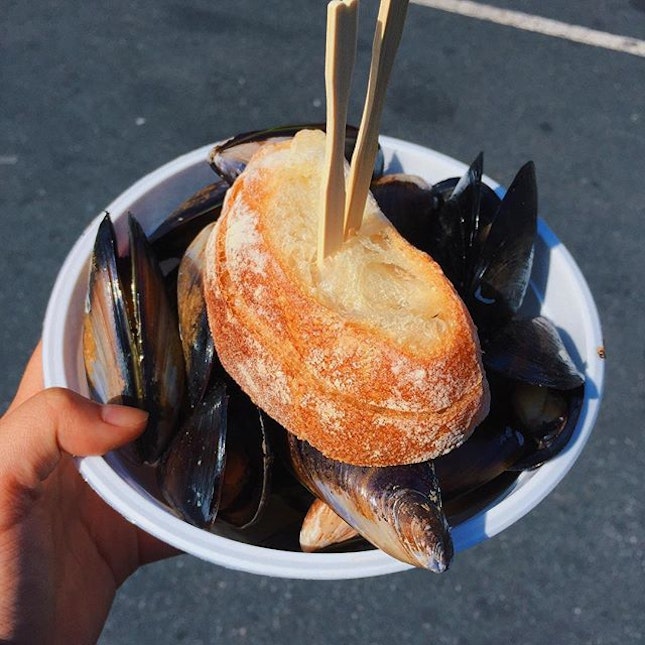 NEED MUSSELS FOR MUSCLES TO EAT MORE