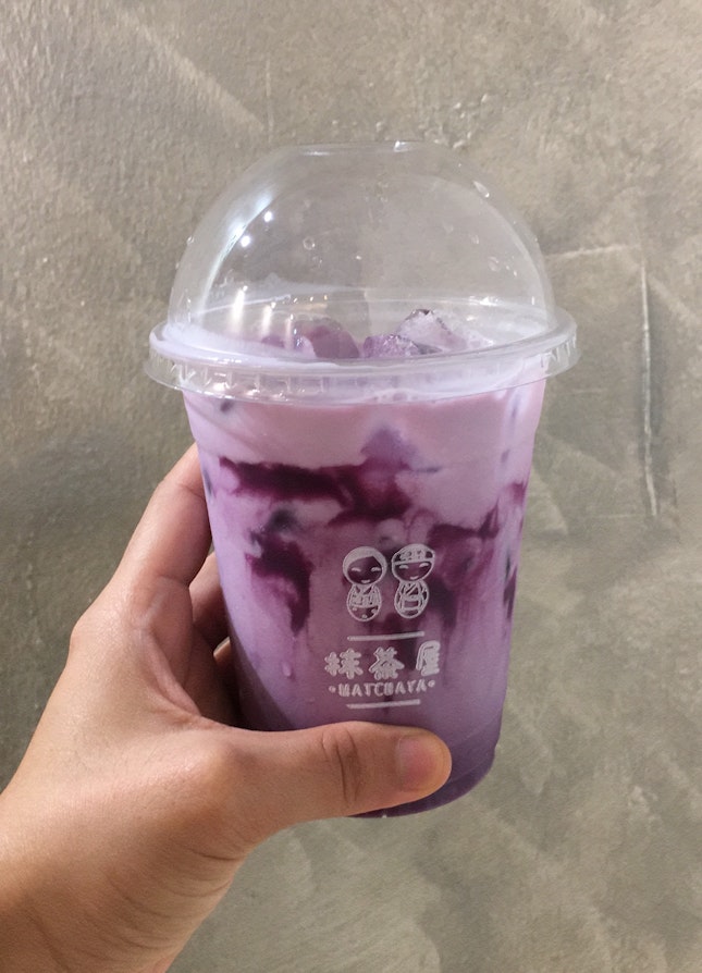 Purple Potato Milk Drink