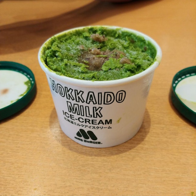 Hokkaido Green Tea Milk Icecream (1 for $3)