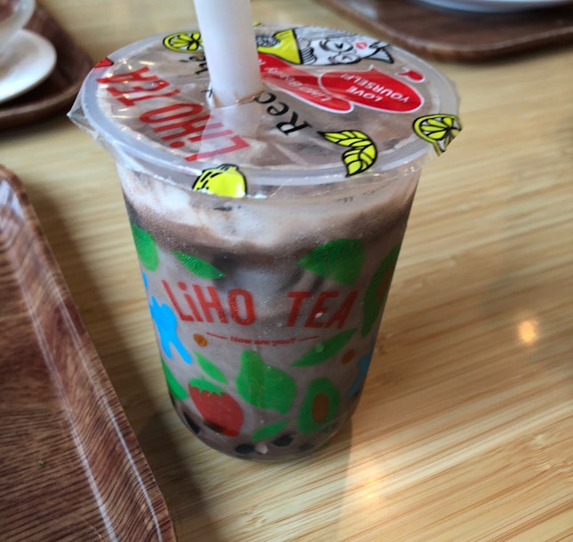 Chocolate Milk With Pearls ($3.90)