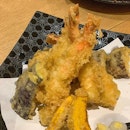 Tasty Tempura Mori ($50++) Crispy and fragrant on the outside, and soft and juicy on the inside.