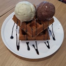 Affordable Waffles & Ice Cream! 