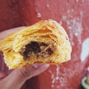 Their best seller - mutton puff pastry.