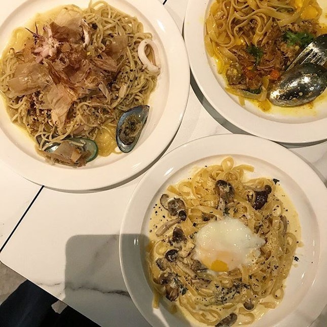 Featuring one of our content contributors, @syarkwasangka’s review on our recent expenditure to @rebelpasta.my: 
Putting forward their idealogy on  fresh pasta fused with bold Asian flavors, Rebel Pasta however fell short to favor this palate.
