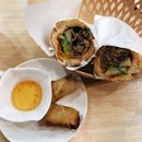 Beef Baguette With Spring Rolls ($8.90)