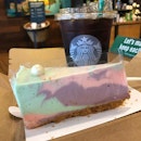 Tried the new Mermaid Cheesecake (S$6.20) from #StarbucksSG.