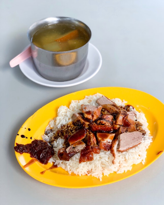 Duck Rice w Soup [~$6.50]
