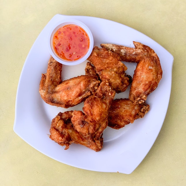 Deep Fried Chicken Wings [~$5]