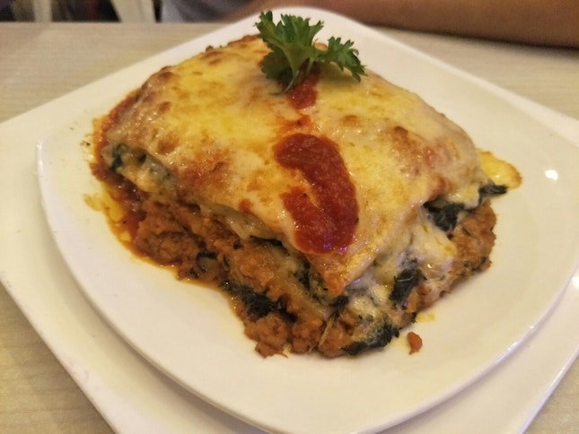 Vegeterian Lasagna and Pasta