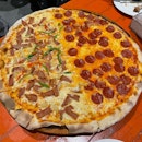 21 Inch Half And Half Pizza