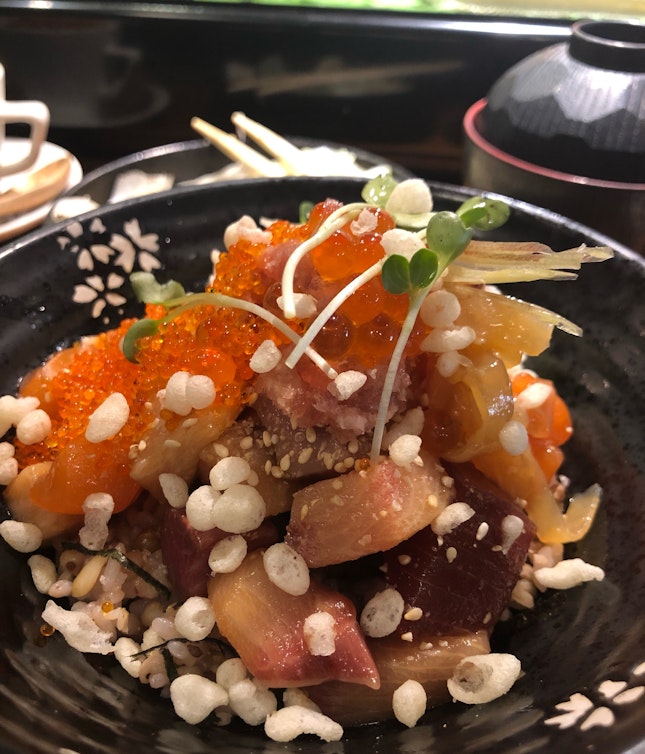 Sashimi Bowl ($18)