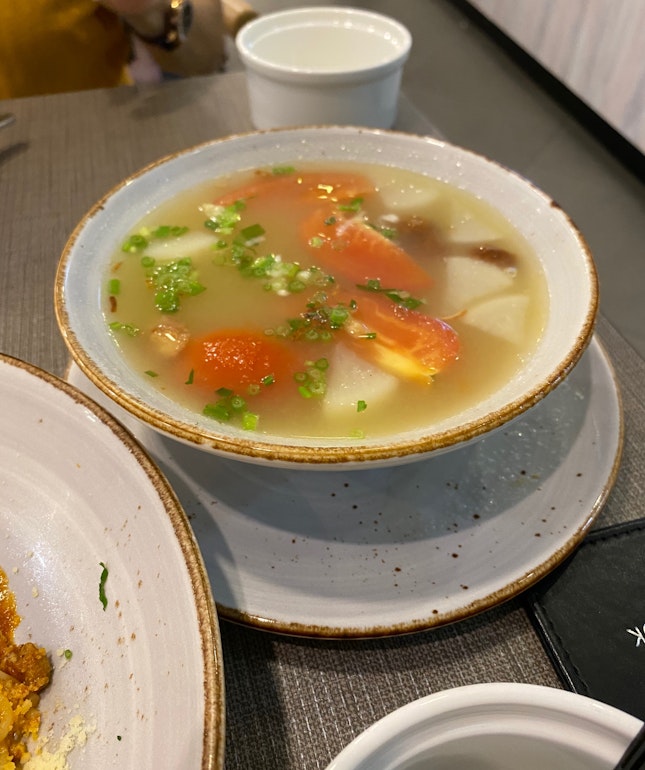 Salted Vegetable Duck Meat Soup