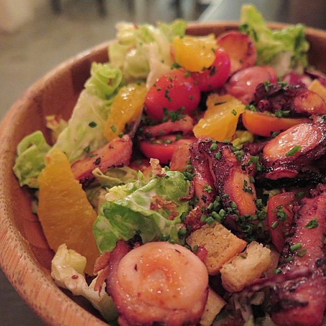 sous vide spanish octopus salad ($23) @ spathe