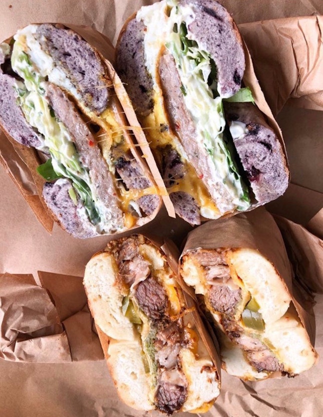 Lamb With Blueberry Bagel & Primal With All Sorts Bagel | $10 & $14