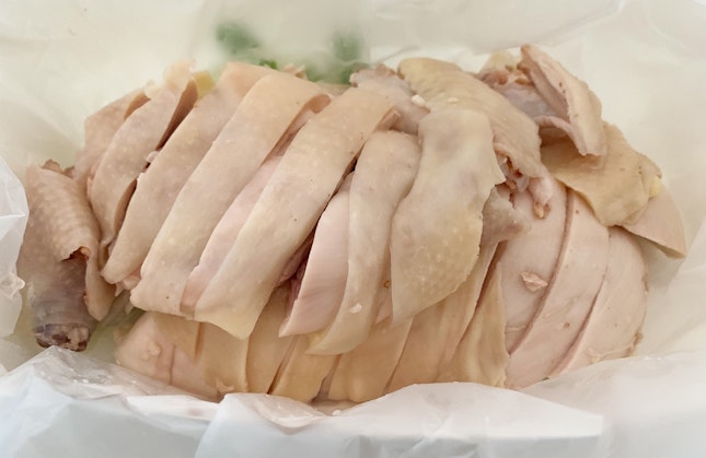 Half Steamed Chicken | $12