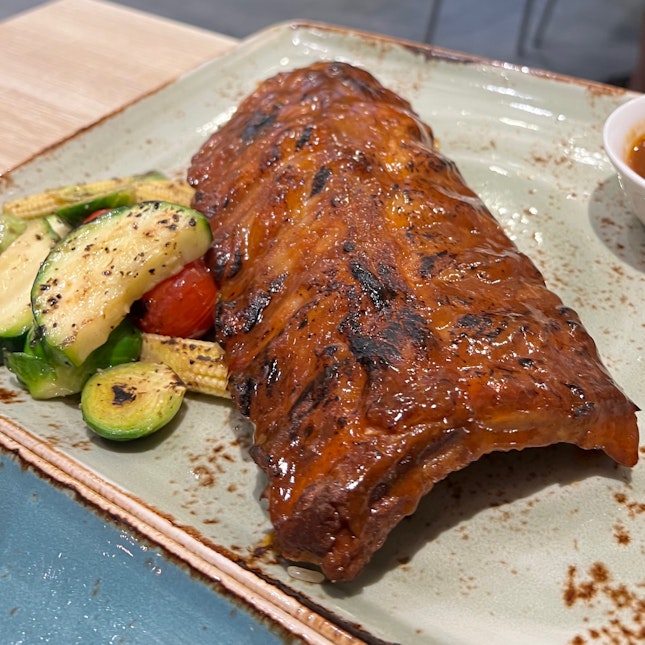 Charcoal Grilled Babyback Ribs | $29.70