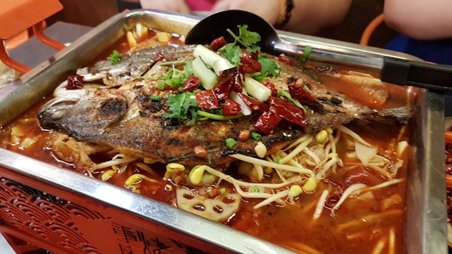 Chong Qing Grilled Fish (Mosque Street)