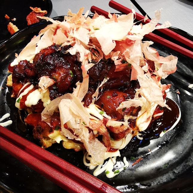 Beef Tendon Okonomiyaki 