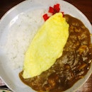 Eggy Omelette & Japanese Curry Rice