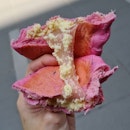 Dragonfruit Cream Cheese Mochi