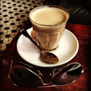 Starting my day off @thebeemy having my #flatwhite #coffee #caffeine #espresso
